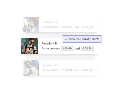 Sending Messages at the Right Time with Intelligent Delivery animation message messaging notification onesignal personalization push