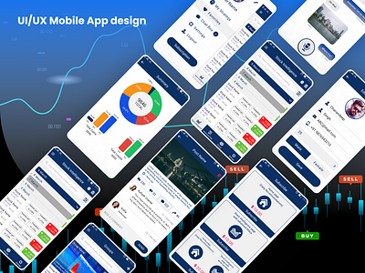 Mobile App UI/UX Design art branding design designer graphic design illustration logo mobileapp ui uiux ux