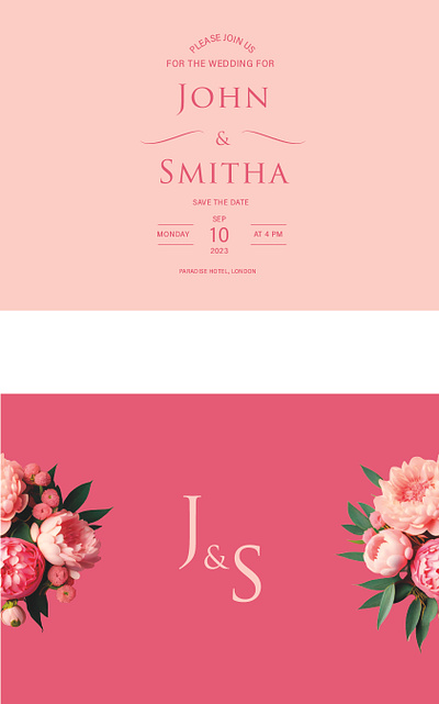 invitation card branding graphic design invitation card logo wedding card