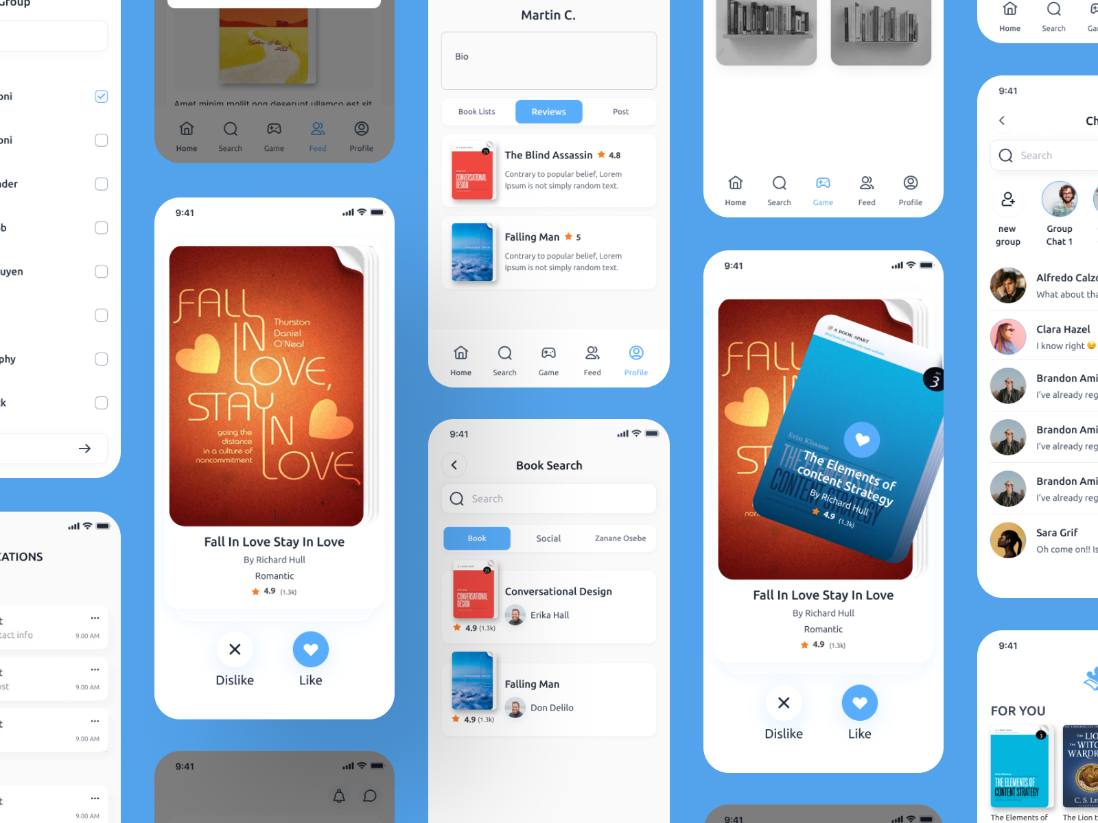 Book Reading App Design by Emon Datta on Dribbble