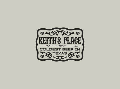 Keith's Place branding graphic design logo