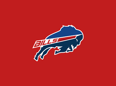 Buffalo Bills Alt. branding graphic design logo
