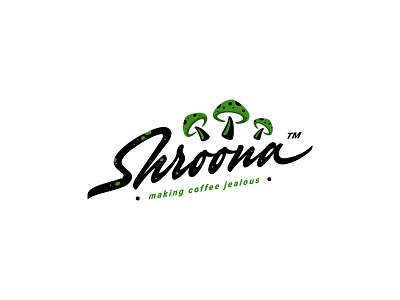 Shroona adventure beach coffee design hand lettering holiday illustration logo mushroom tshirt design vintage