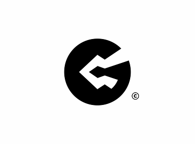 Letter G + Thunderbolt Logomark branding design electric graphic design icon initials logo light logo monogram logo symbol