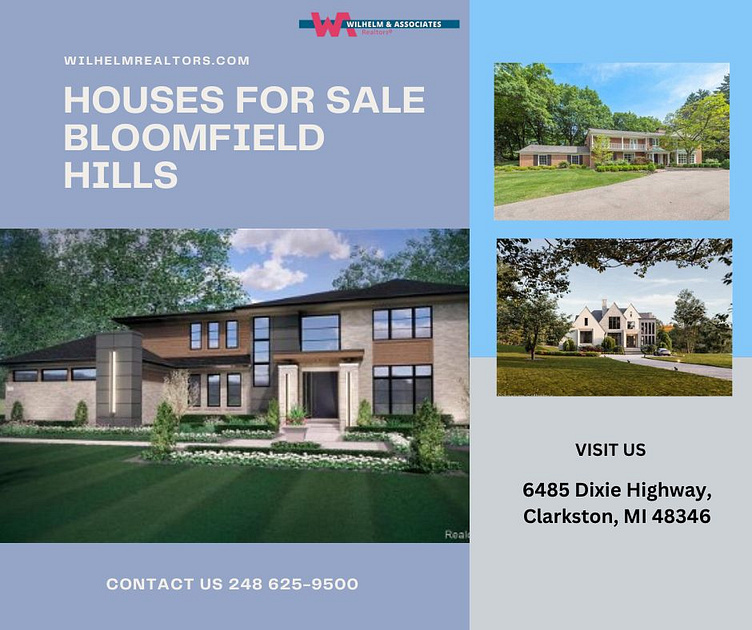 Discover the Best Houses For Sale Bloomfield Hills by Wilhelm Realtors