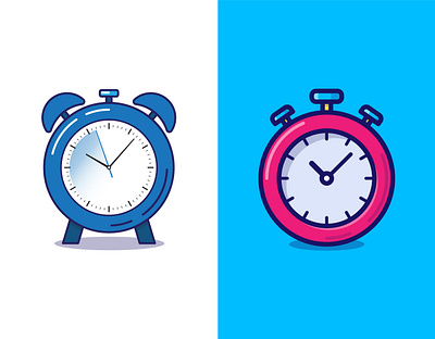 Alarm Clock Vector ⏰ alarm clock cartoon clock clock icon clock logo design digital art graphic icon illustration logo modern clock modern vector vector vector design