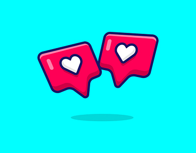 Love heart cartoon icon illustration ❤️ cartoon design graphic heart heart icon icon illustration logo love love icon love logo love shape modern vector vector vector design
