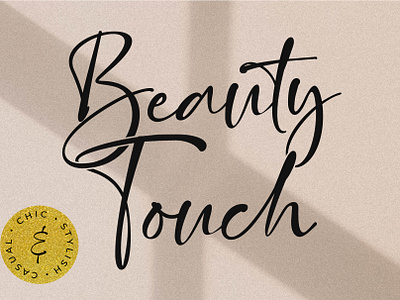 Beauty Touch | Lovely Script Fonts