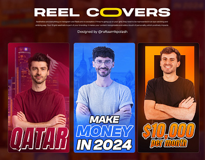 Instagram Reel Cover Design | Creative cover coverdesign graphic design instagram reel reels thumbnail tiktok youtube