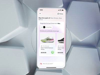 Muse AI Shopping Experience ai shopping ai tools animation app ecommerce ecommerce design future of shopping mobile mobile app muse ai online online shop online shopping opne ai retail tech shopping shopping app smart shopping tech innovation virtual shopping