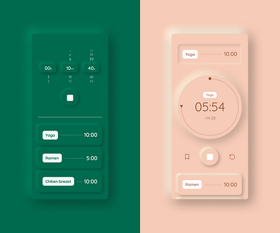 Daily UI Challenge :: 14 Countdown Timer app dailyui design ui ux