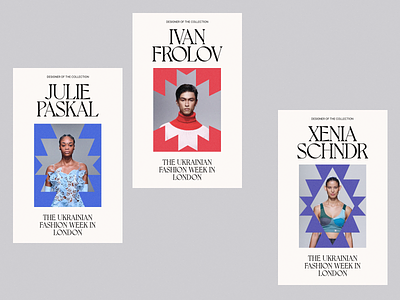 London Fashion Week Posters anton schnaider clean clothes collection fashion frolov ivan frolov julie paskal ksenia schnaider kseniaschnaider london mobile new paskal pattern poster red sch typography ukraine