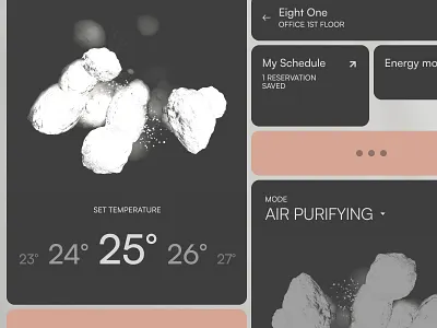 Climate control with a twist - detail design ui ux