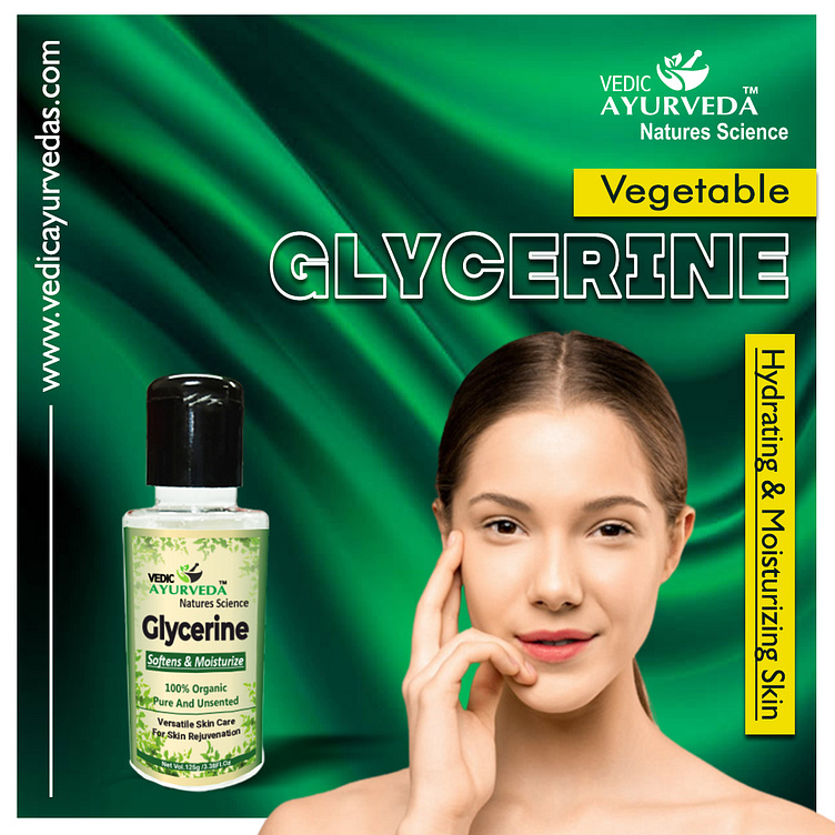 Glycerine The Hydration Hero for Healthy Skin 125g by Vedic Ayurveda on Dribbble