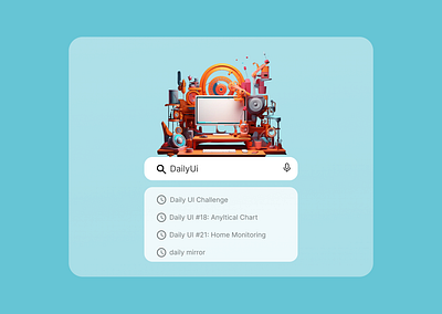 Daily UI #22 dailyui design graphic design searchui ui uidesign uiux user interface
