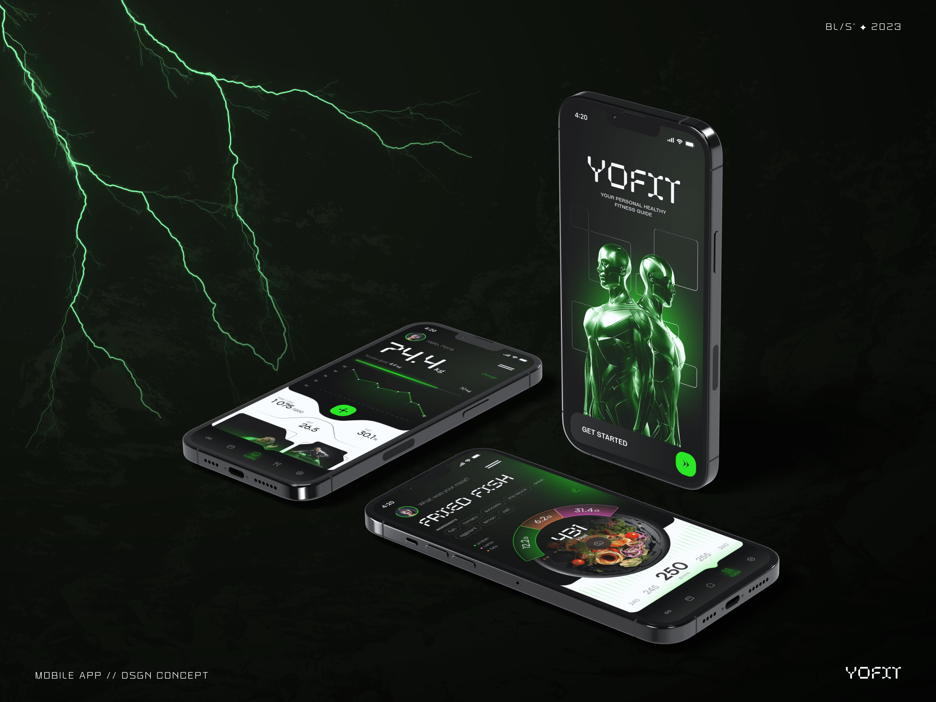 Example of Fitness Mobile App UI/UX Design