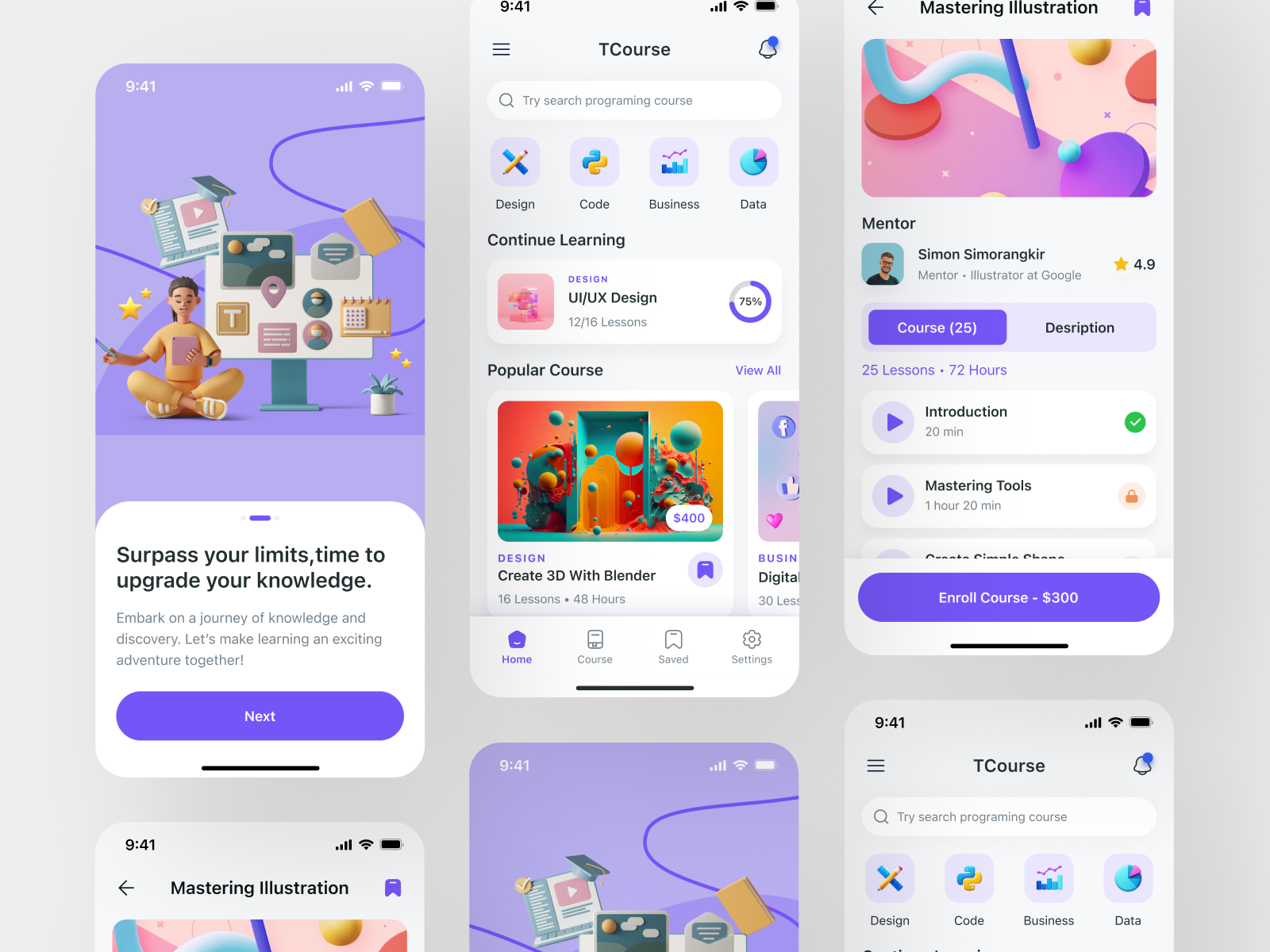 Example of Mobile App Design