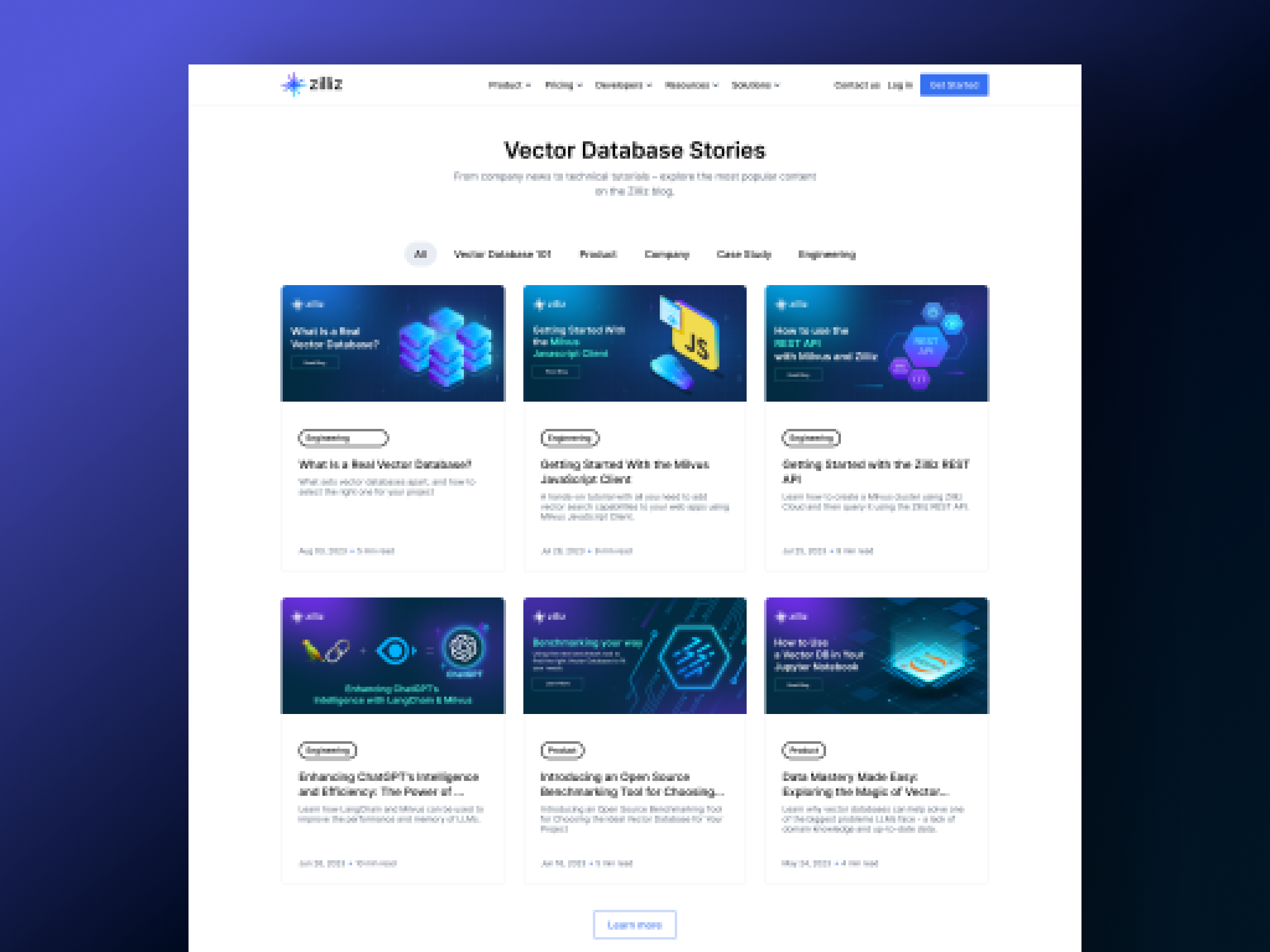 Blog page & Graphics