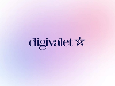 Digivalet Logo Animation animation brand digital hospitality hotel logo luxury mark minimal motion motion graphics product star