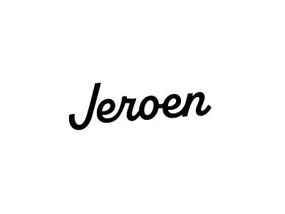 New Personal Logo alkaline brand identity branding creative logo dribbble gradient logo identity identity design jeroen logo modern logo personal logo redesign van eerden wordmark