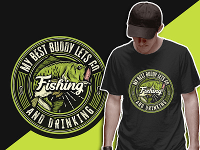 Vintage Fishing T-Shirt Design fashion fishing t shirt t shirt