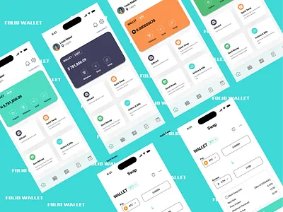 Crypto App app design crypto app design ui uiux ux web design