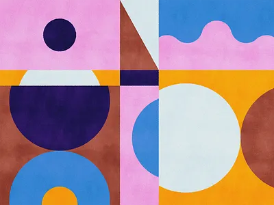 Last Summer abstract abstract illustration geometric shapes pattern pattern design shapes summer
