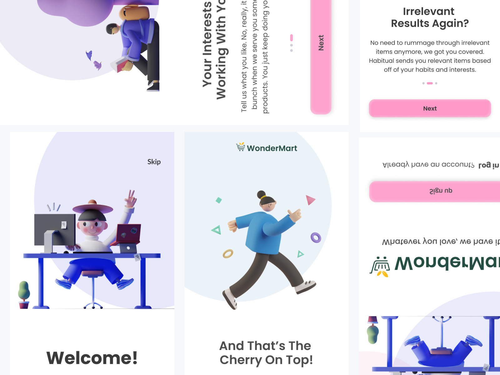 DailyUI Challenge Day 23/100 (Onboarding) branding dailyui dailyuichallenge day23 design graphic design illustration logo onboarding typography ui uichallenge vector
