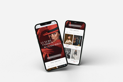 Lumiere Couture Mobile View app appdesign application fashion fashionapp fashionmobileapp fashionwebsite mobile mobileview ui uidesign uxdesign