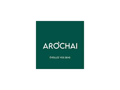AroChai Logo app branding design drink food graphic design illustration logo tea typography ui ux vector