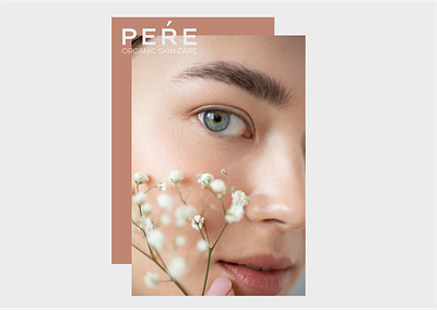 PERE SKIN CARE branding design graphic design logo typography ui vector