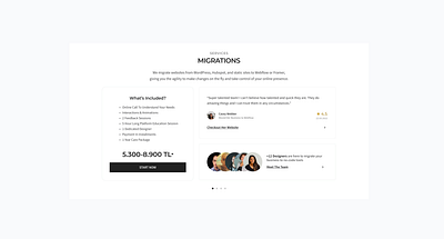 Services module with testimonials benefits daily ui figma modals pricing saas services testimonials ux design wireframe