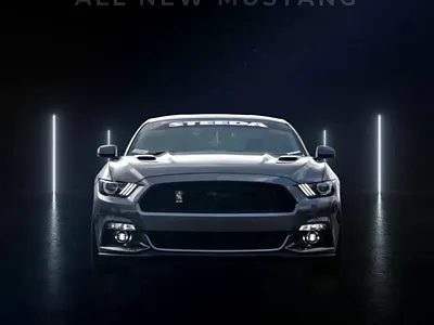 New Mustang Reveal + Teaser animation motion graphics reveal teaser