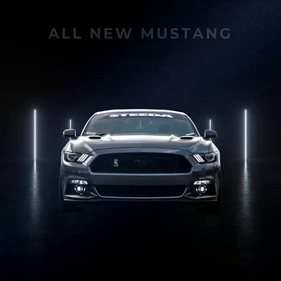 New Mustang Reveal + Teaser animation motion graphics reveal teaser