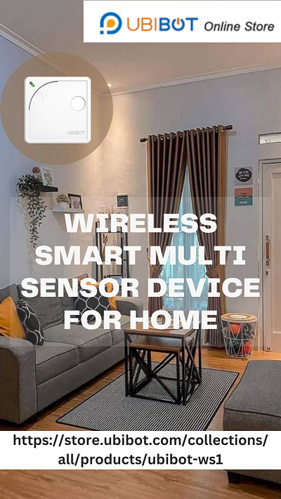 Wireless Multi-Sensor Device For Home: WS1