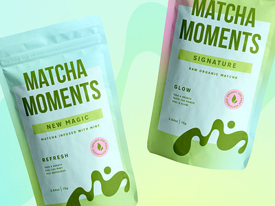 Matcha Moments Branding | Design by Ayelet art artwork branding design digital art digital illustration graphic design illustration logo ui