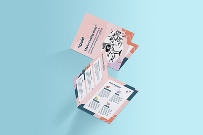 Illustrated Brochure Design branding graphic design illustration