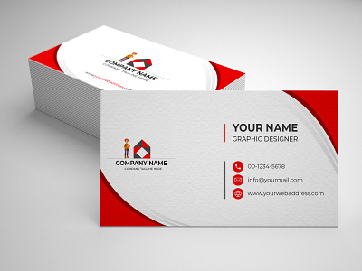 Modern Business card Design branding graphic design logo