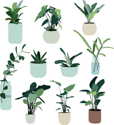 Potted plant vector illustration (vector stock) art vector design illustration design vector draw draw trees herbs house plants illustration illustration art plant plants illustration pot plant potted plant tree vector vector vector art vector art work vector design vector illustration vector stock
