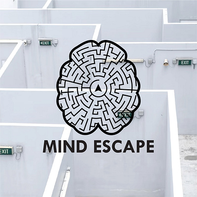 Mind Escape branding design creative logo design identity logos typography visual identity