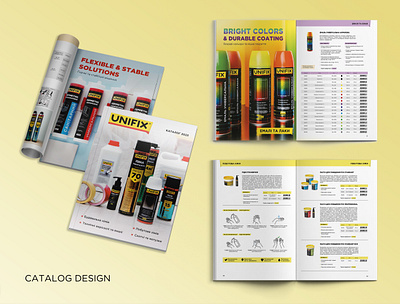 Catalog design branding design graphic design