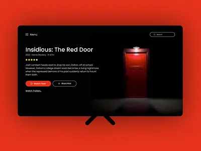 Daily UI Challenge 025 - TV App dailyui dailyuichallenge design graphic design productdesign tv app ui uidesign uiux uiux design uiuxdesign ux uxdesign