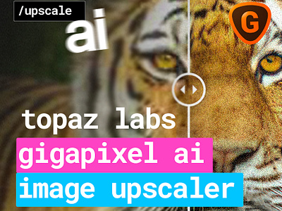 Topaz Lab Gigapixel AI Upscaler ai upscaler gigapixel gigapixel ai topaz topaz labs upscaler