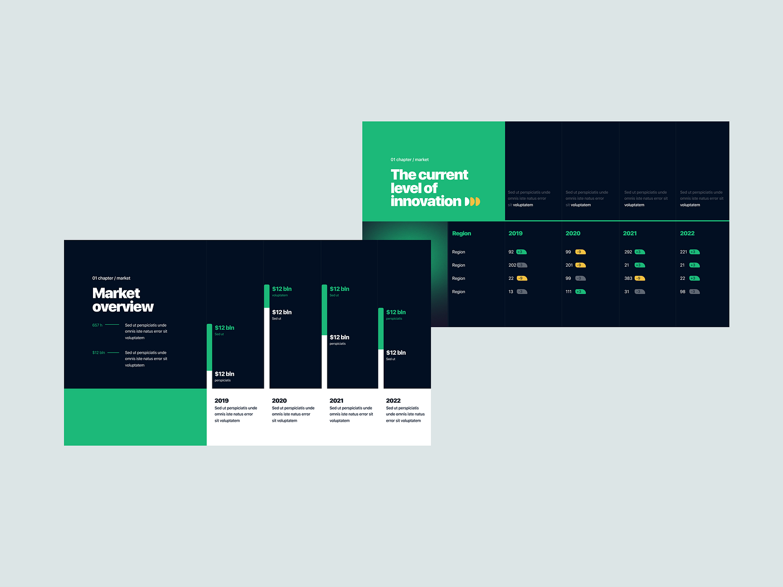 PitchDeck Template by Alina P on Dribbble