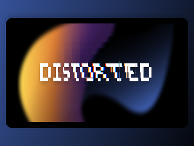 Distorted Shader Image Effect distorted distortion image effect shader