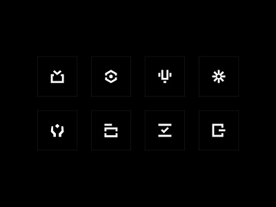 WORN© — Custom Icons bold brand identity branding clean custom design graphic design icon set icons minimal minimalistic uniko vector