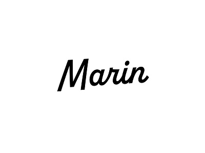 Marin brand identity branding design dribbble font fonts funny graphic design graphiste icon illustration logo logo designer logos logotype paris type typed typography ui