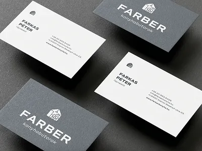 Farber Kitchen Studio branding graphic design logo re design