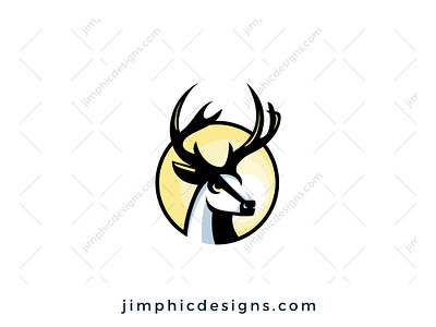 Deer Logo branding deer design graphic design logo vector
