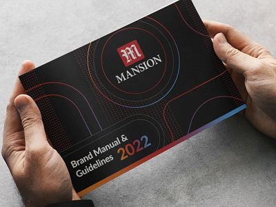 Mansion Group New Branding Guidelines (Brochure) brand branding brochure corporate graphic design mansiongroup